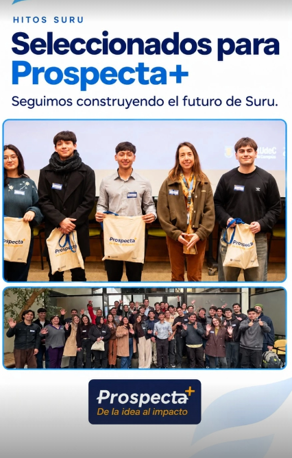Publicación de SURU: Seleccionados para Prospecta+